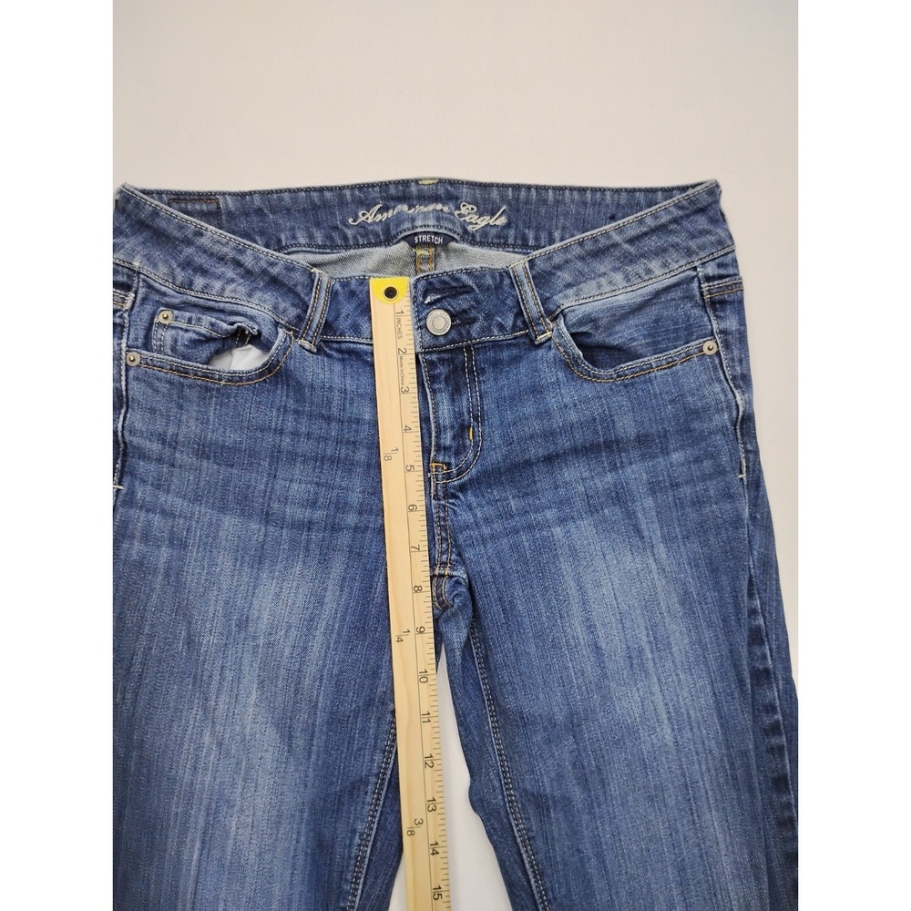American Eagle Outfitters Artist Flare Jeans Women's Size 10 Long Y2k - Picture 10 of 12